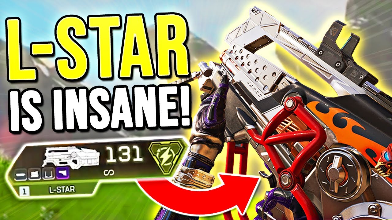 The L-STAR is TOO GOOD in Apex Legends Season 10 Ranked...