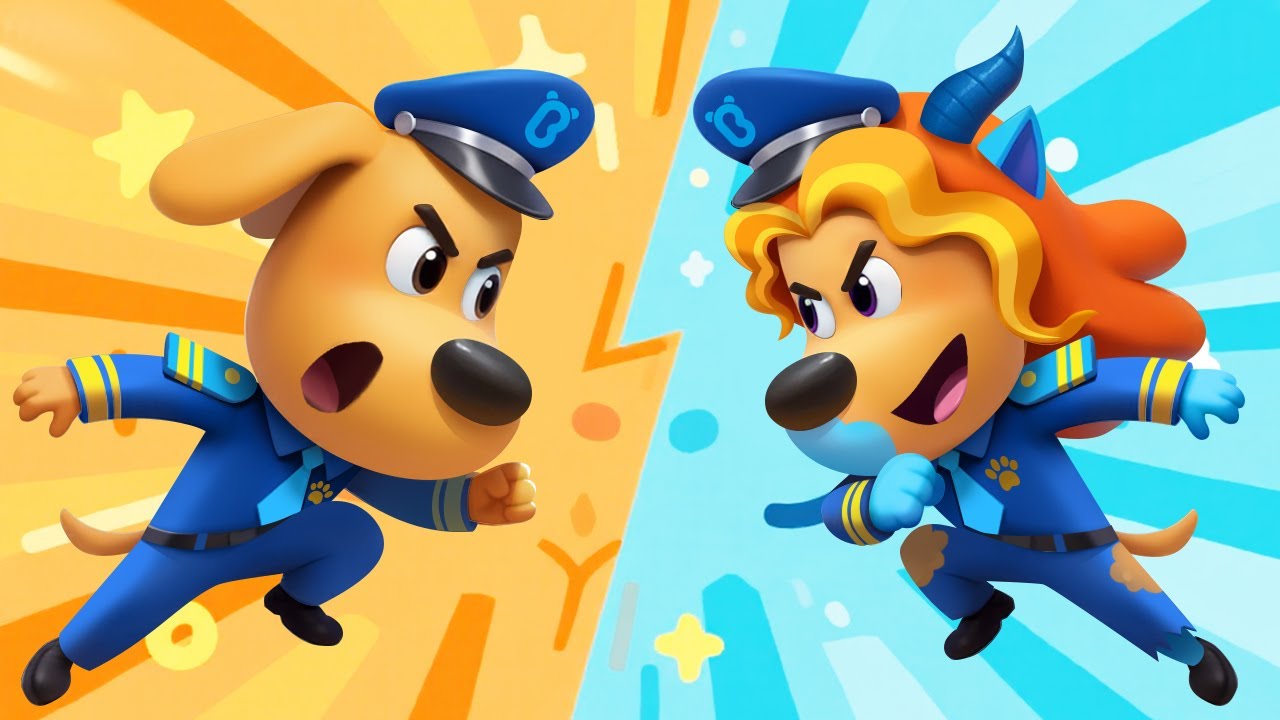 Real vs. Fake! Two Labradors! | 🌊 WaterCity Mystery | Sheriff Labrador | Kids Cartoon | BabyBus