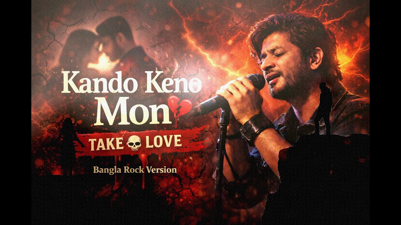 Kando Keno Mon – Bangla Rock Song | Take A Love | Emotional Rock Version