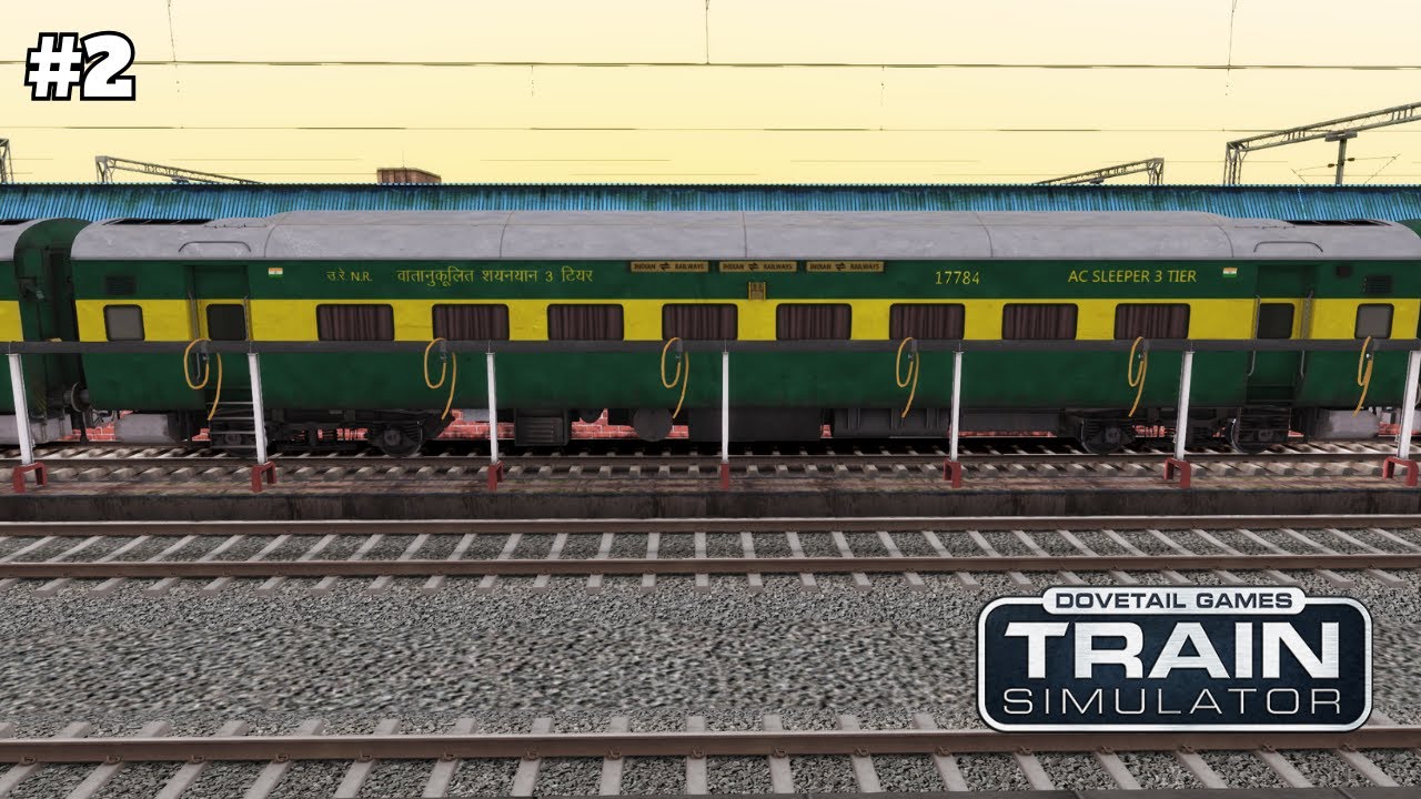 Dual Diesel  LOCOMOTIVE couple with GARIB RATH Train | Part-2  Train simulator 2025 !! 🚂🚃