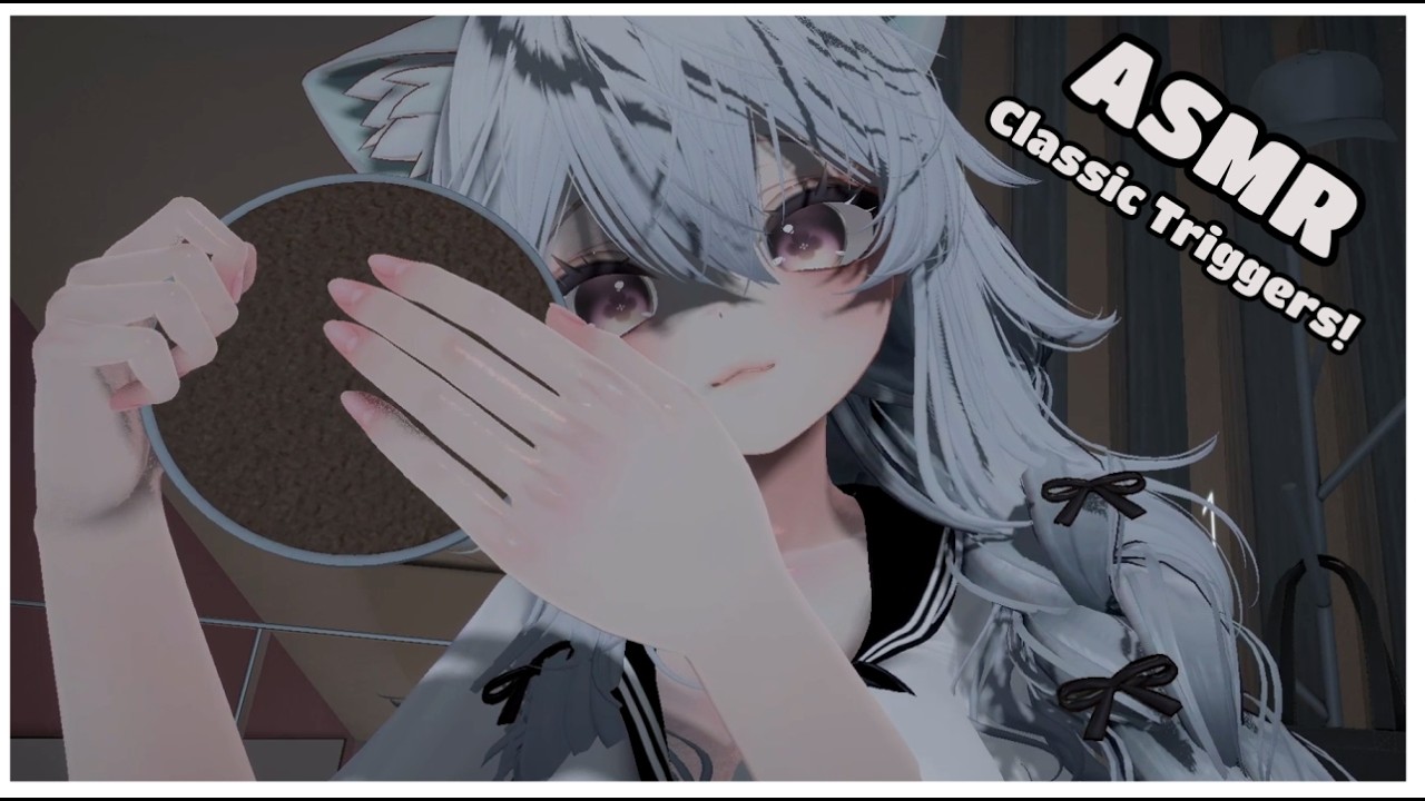 【ASMR Vrchat】Classic ASMR Triggers! ♥ Tapping ♥ Ear cupping ♥