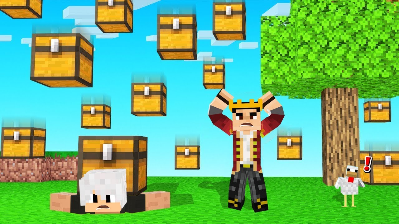 MINECRAFT ALI CHESTOVI NAM PADAJU SA NEBA!