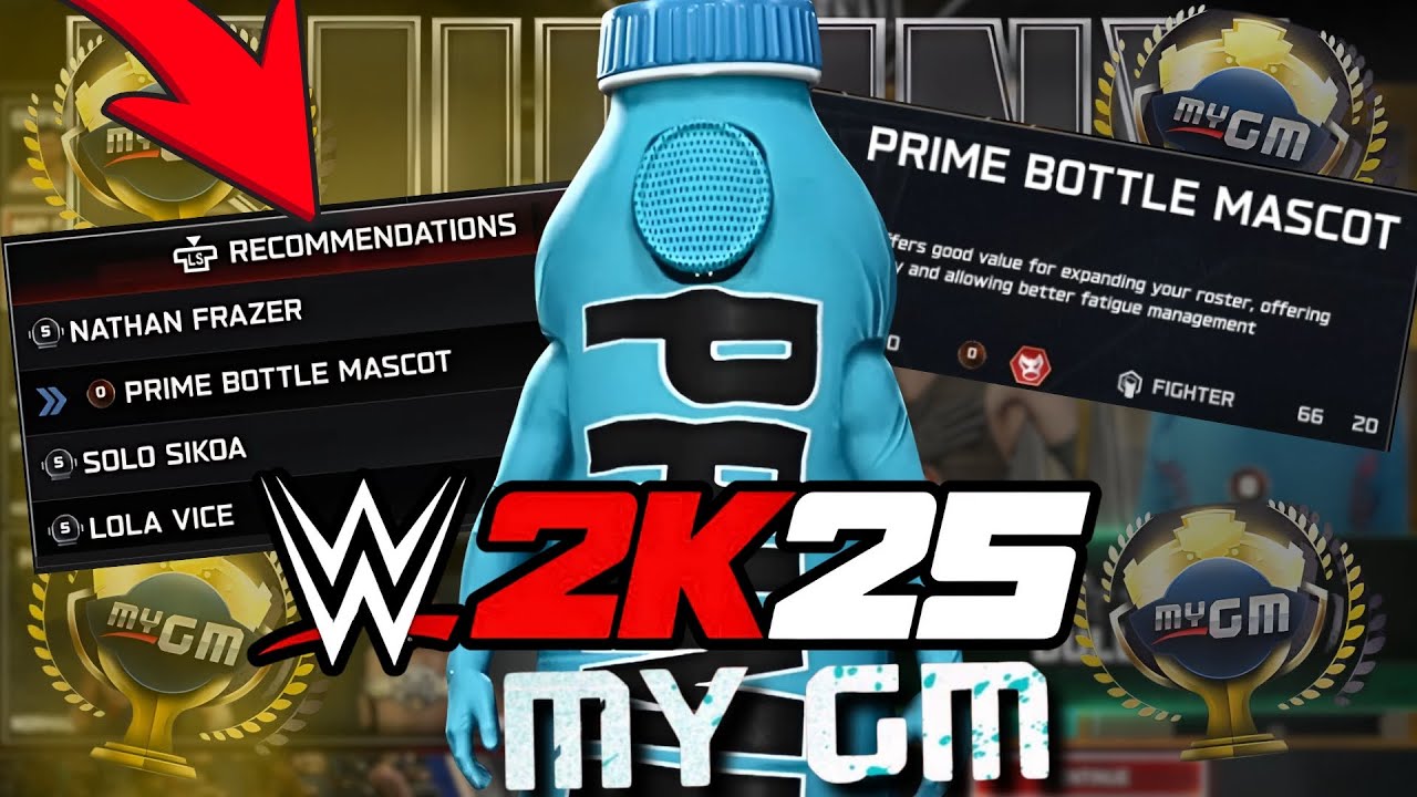 Recommended Picks ONLY Draft Challenge! | WWE 2K25 MyGM S3 Ep. 1
