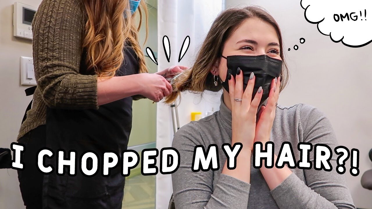 I CHOPPED my hair?!
