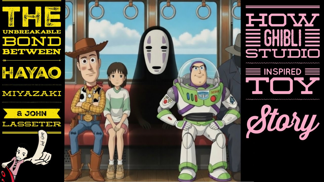 the unbreakable bond between Hayao Miyazaki & John Lasseter: how Ghibli studio inspired Toy Story 