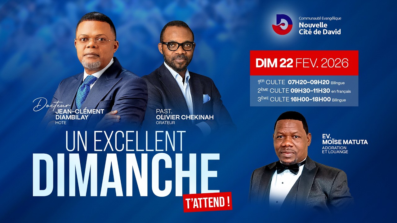 Mes brebis entendent ma voix | Rév. Olivier CHEKINAH | Culte-Swahili