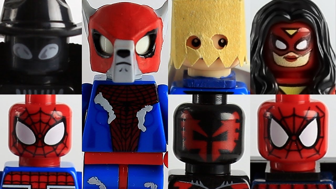 Pt1 Lego Custom Spider-Verse alternate Spider-man
