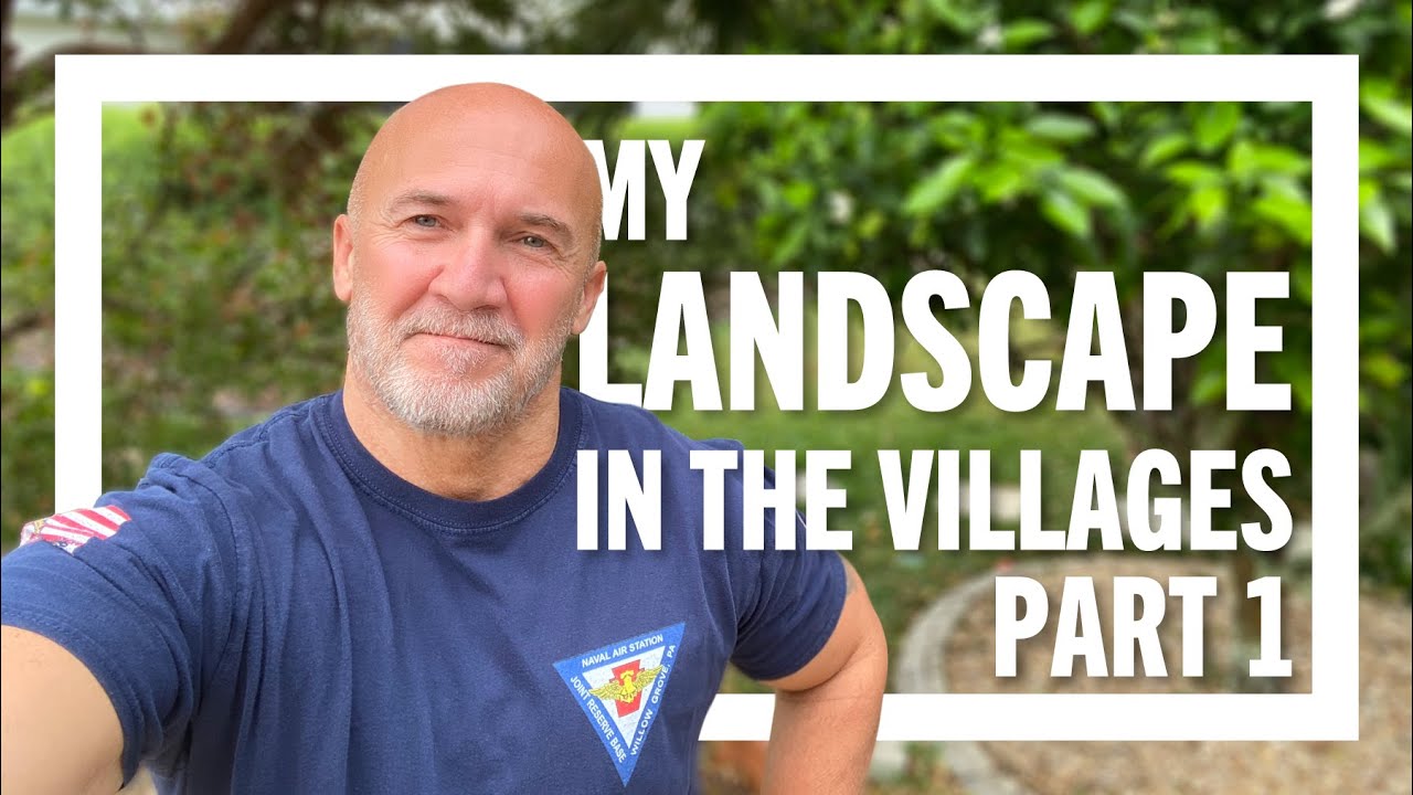 🌴 My Landscaping Project in The Villages Part 1 | The Villages Florida