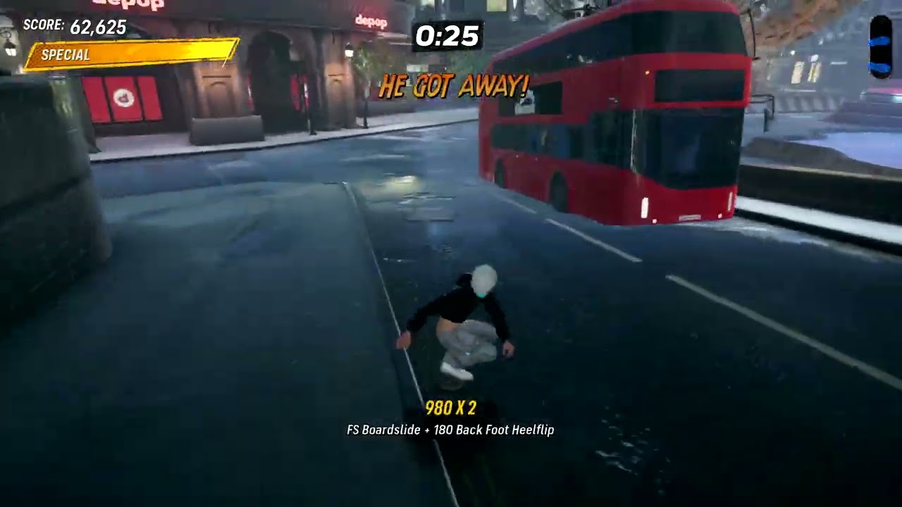 London Speedrun 1:01.699 - THPS 3 + 4 - NewbieTHPS