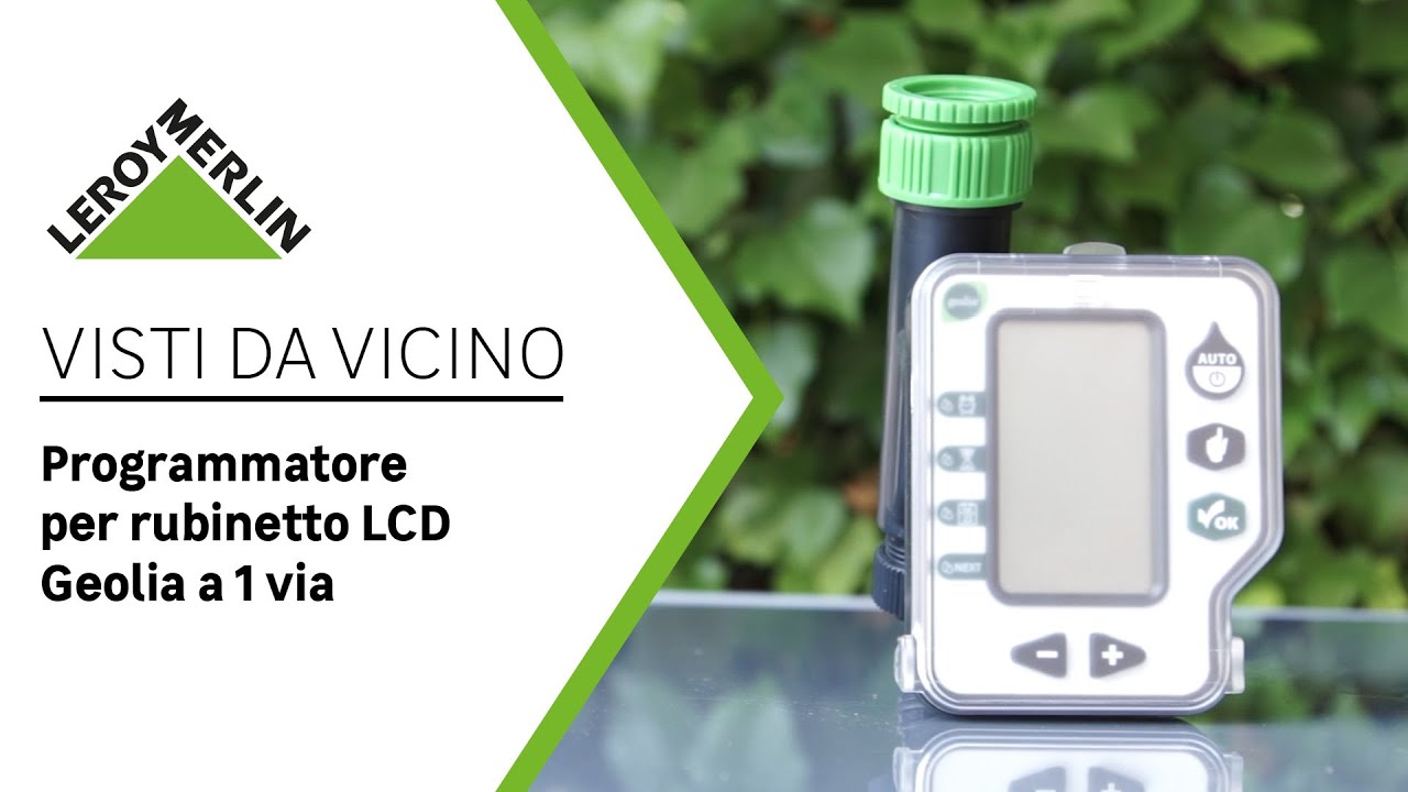 Visti da vicino: Programmatore irrigazione Geolia 1 via | Leroy Merlin
