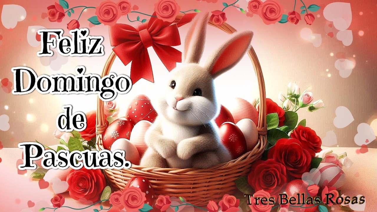 FELIZ DOMINGO DE PASCUAS 🌹🌹🌹💐💝