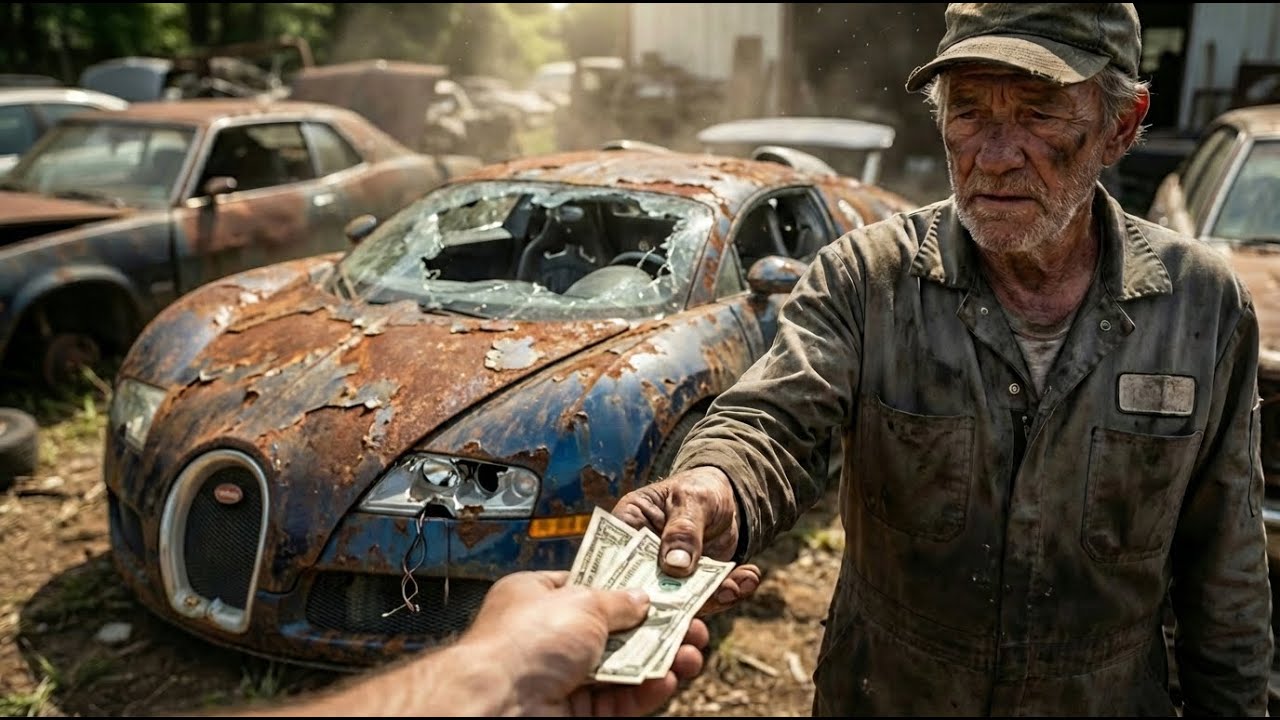 From Rust to $2M Hypercar! $300 Abandoned Bugatti Veyron Full Restoration | ASMR Car Restoration