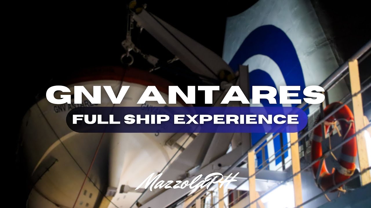 GNV ANTARES | FULL SHIP EXPERIENCE