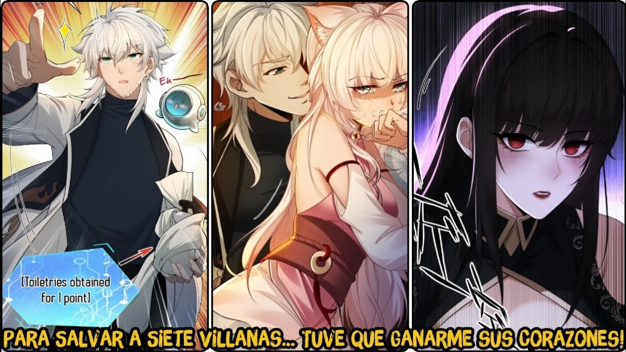 Para salvar a siete villanas, debe conquistar sus corazones | Resumen manhwa