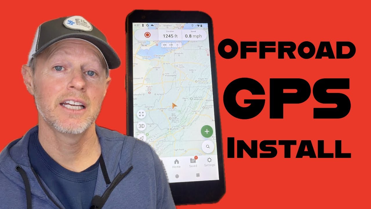 Установка GPS-навигатора Thork Racing DMD-T665 на мой CRF450RL | Настройка навигации для бездорожья