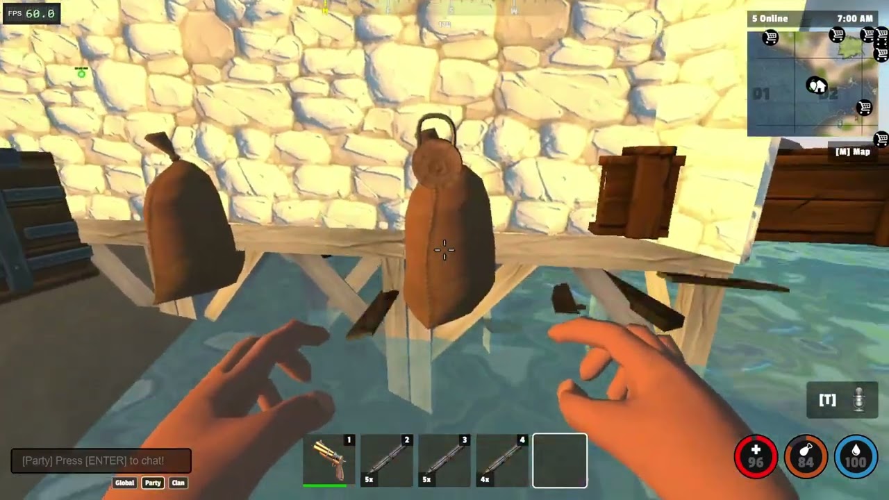 3 raid done by G@ZA in Tribals.io