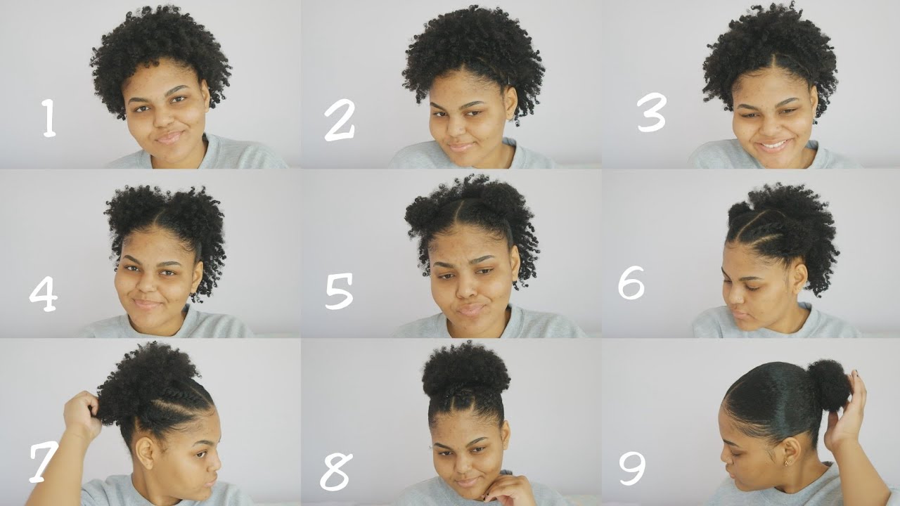 9 QUICK & EASY STYLES FOR NATURAL HAIR | SHORT/AWKWARD LENGTH