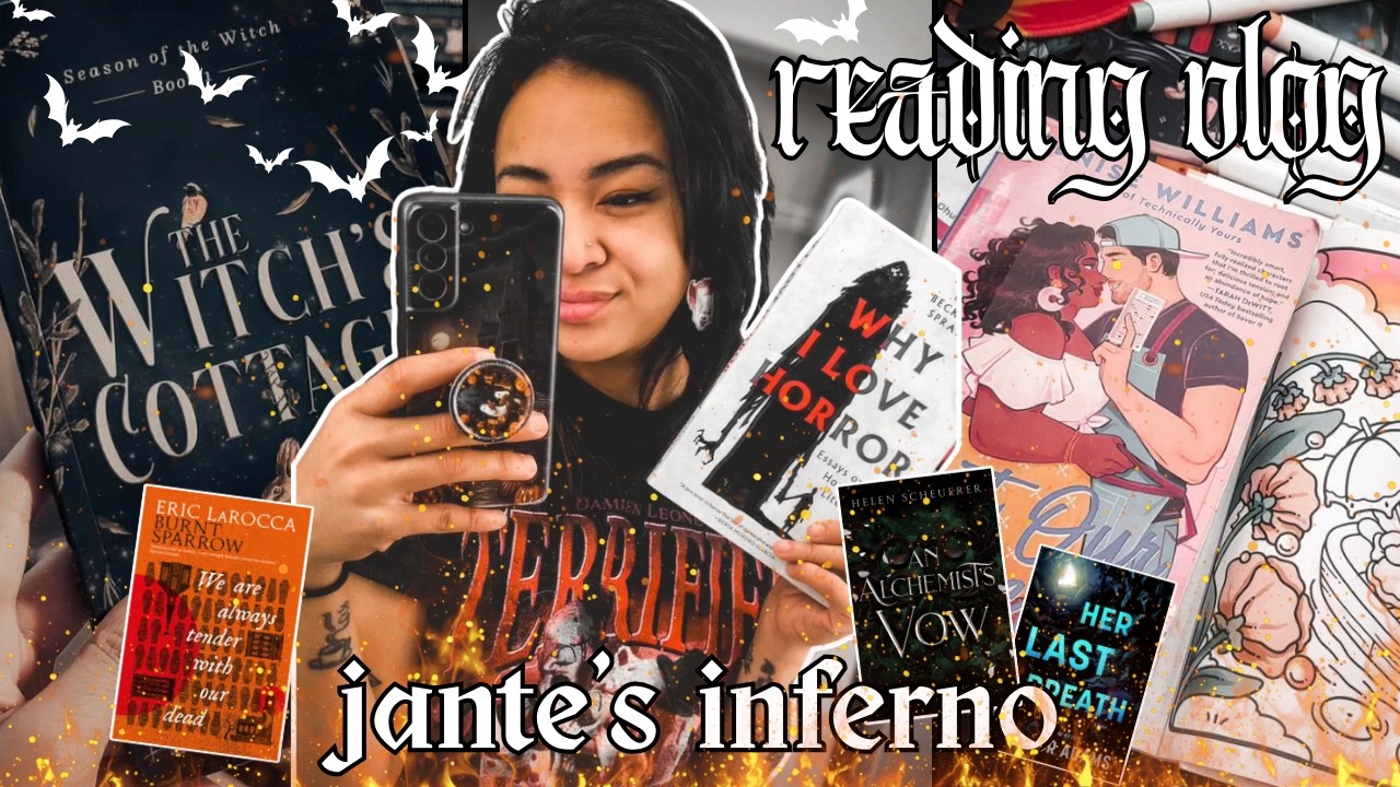 READING VLOG | reading books to get out of hell aka jante's inferno🔥