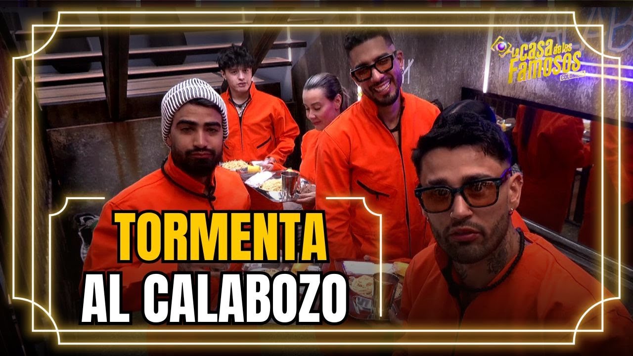 TORMENTA enfrenta su primera derrota y va al calabozo | La casa de los famosos Colombia 2026