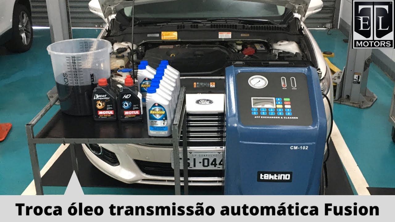 Troca óleo transmissão automática Ford Fusion Ecoboost 6F35 - TROCA 100%