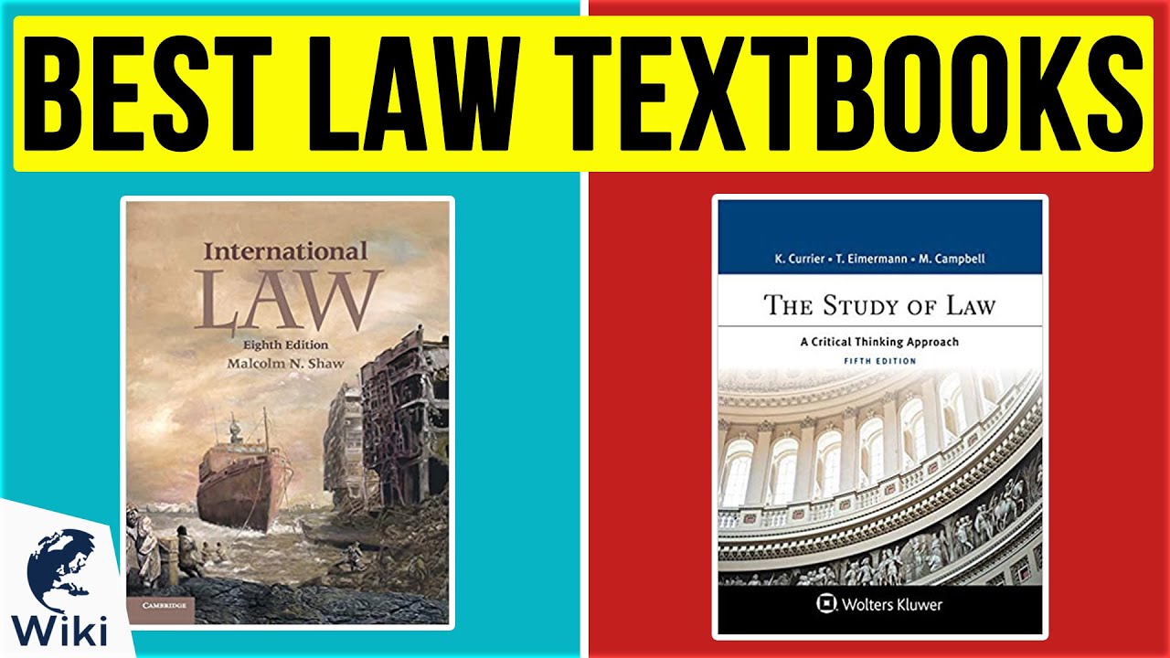 10 Best Law Textbooks 2020