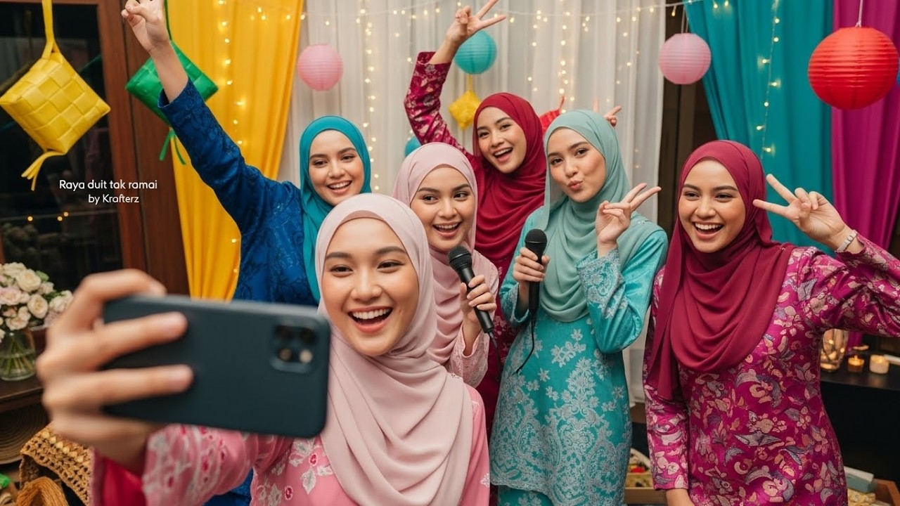 Raya Duit Tak Ramai - Krafterz (Official Music Video)