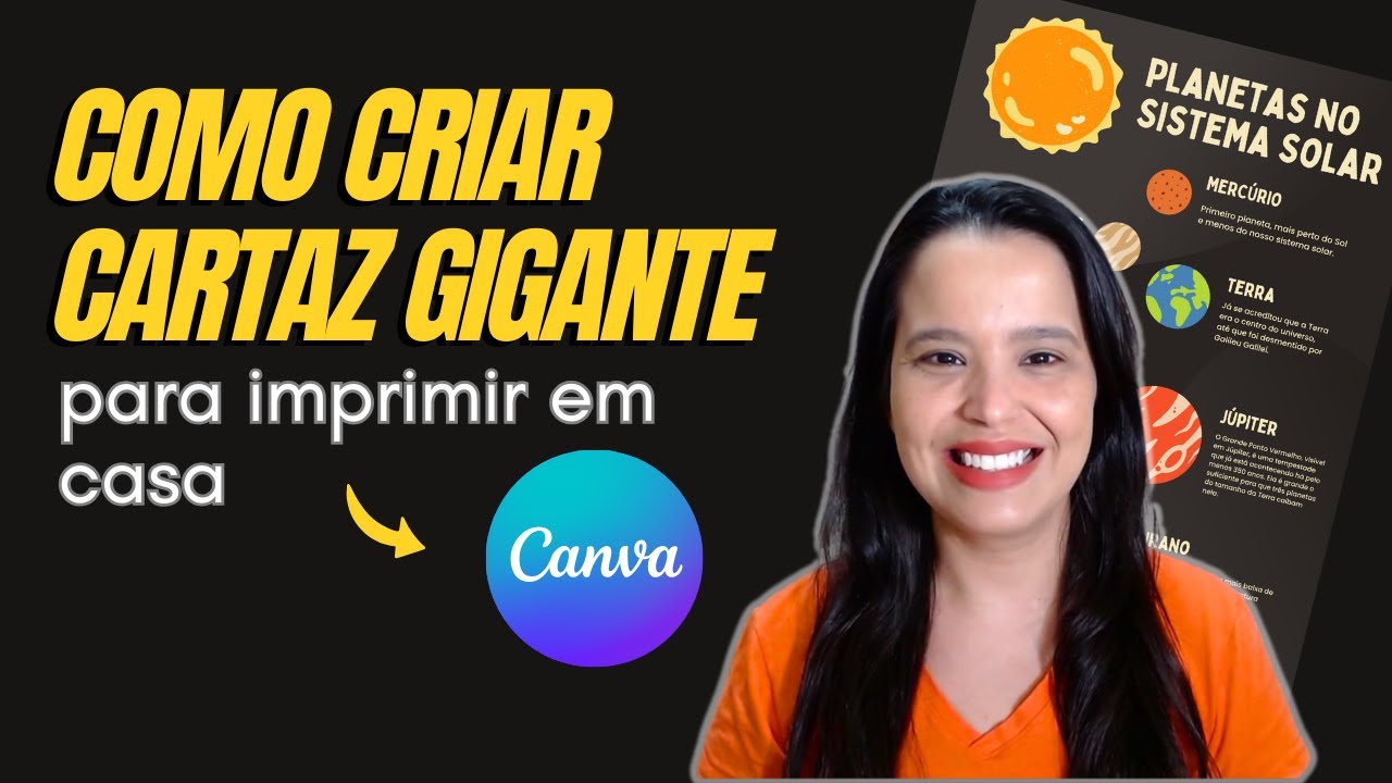 Transforme Qualquer Imagem em Cartaz Gigante no Canva (Usando Só Folhas A4!)