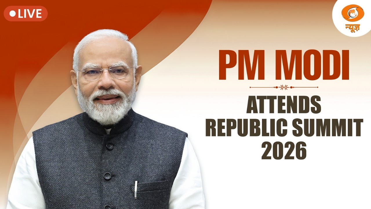 LIVE: PM Modi Attends Republic Summit 2026