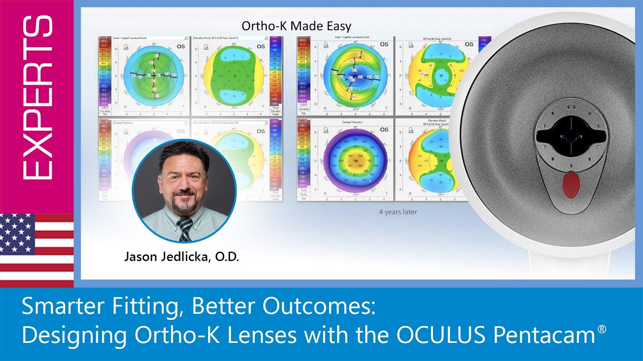 Smarter Fitting, Better Outcomes: Designing Ortho-K Lenses with the OCULUS Pentacam®