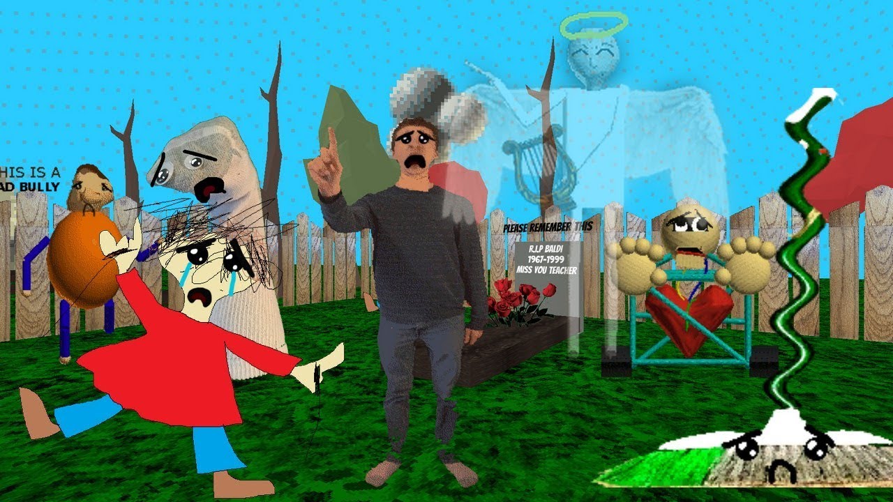 Baldi's Funeral (Baldi's Basics: Ловушка из-под контроля) - декомпилированный мод Baldi's basics ...