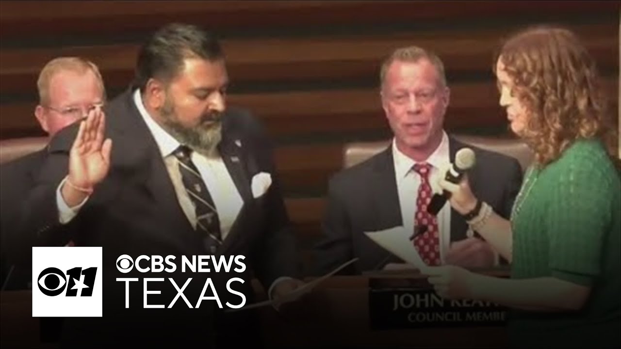 First Indian American sworn in to Frisco City Council