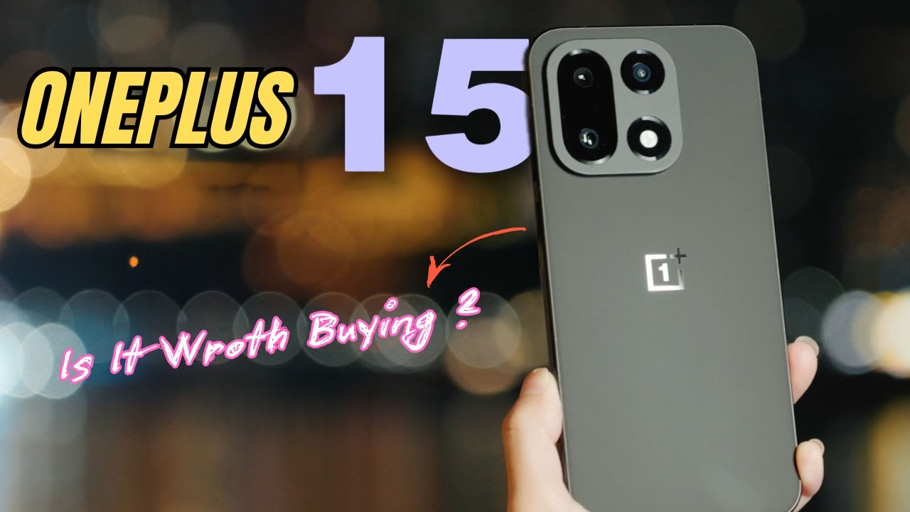 Полный обзор OnePlus 15 &mdash; флагманский смартфон 2025 года? Подробности о камере, играх и аккумулят...