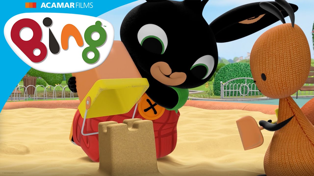 Bing bouwt een zandkasteel! | Bing Nederlands