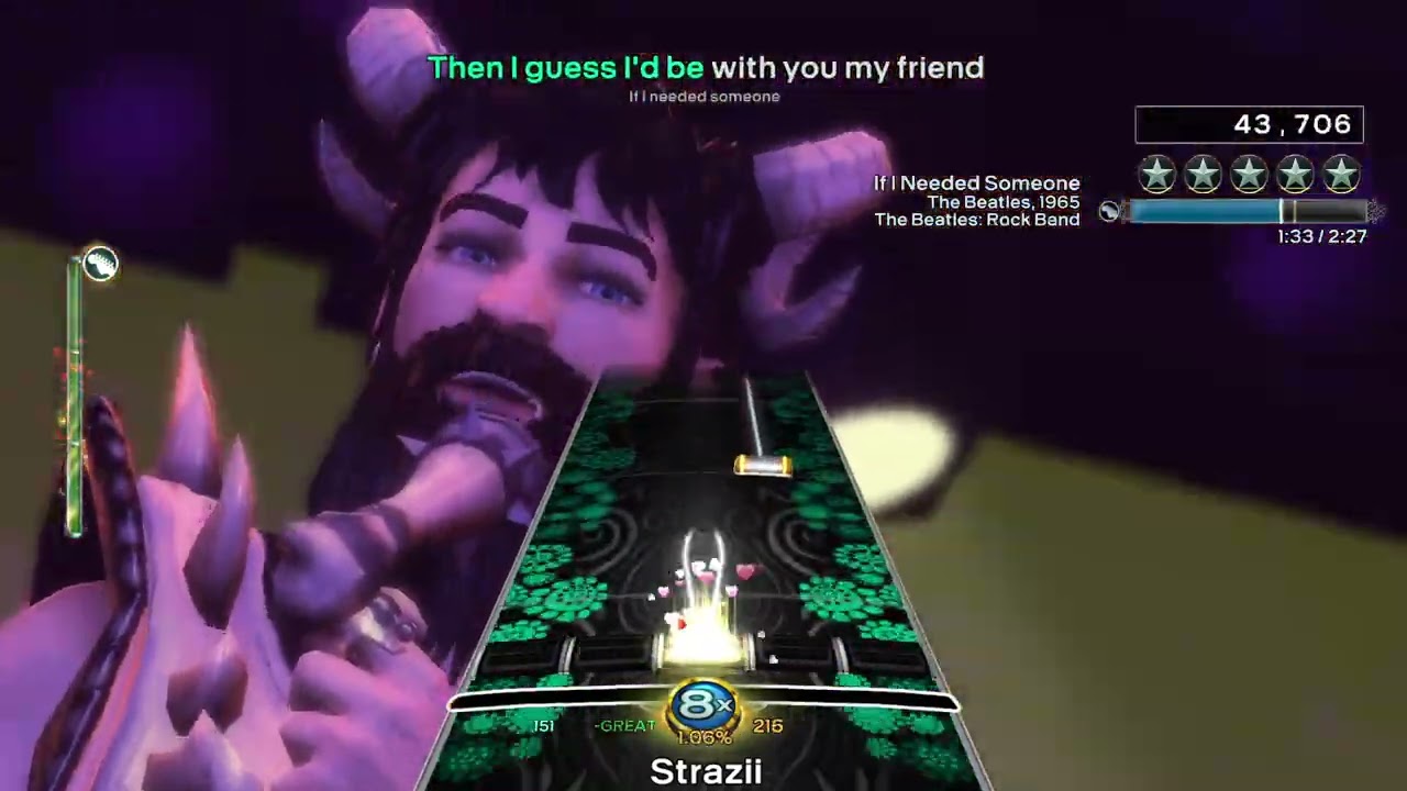 [RockBand 3 Deluxe] The Beatles - If I Needed Someone [Guitar FC]