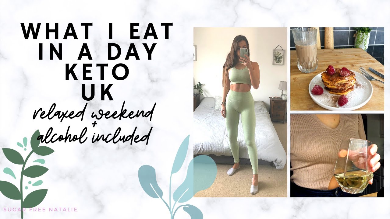 WHAT I EAT IN A DAY - Keto in The UK Updated - Relaxed Weekend Alcohol included - UNDER 20g Carbs