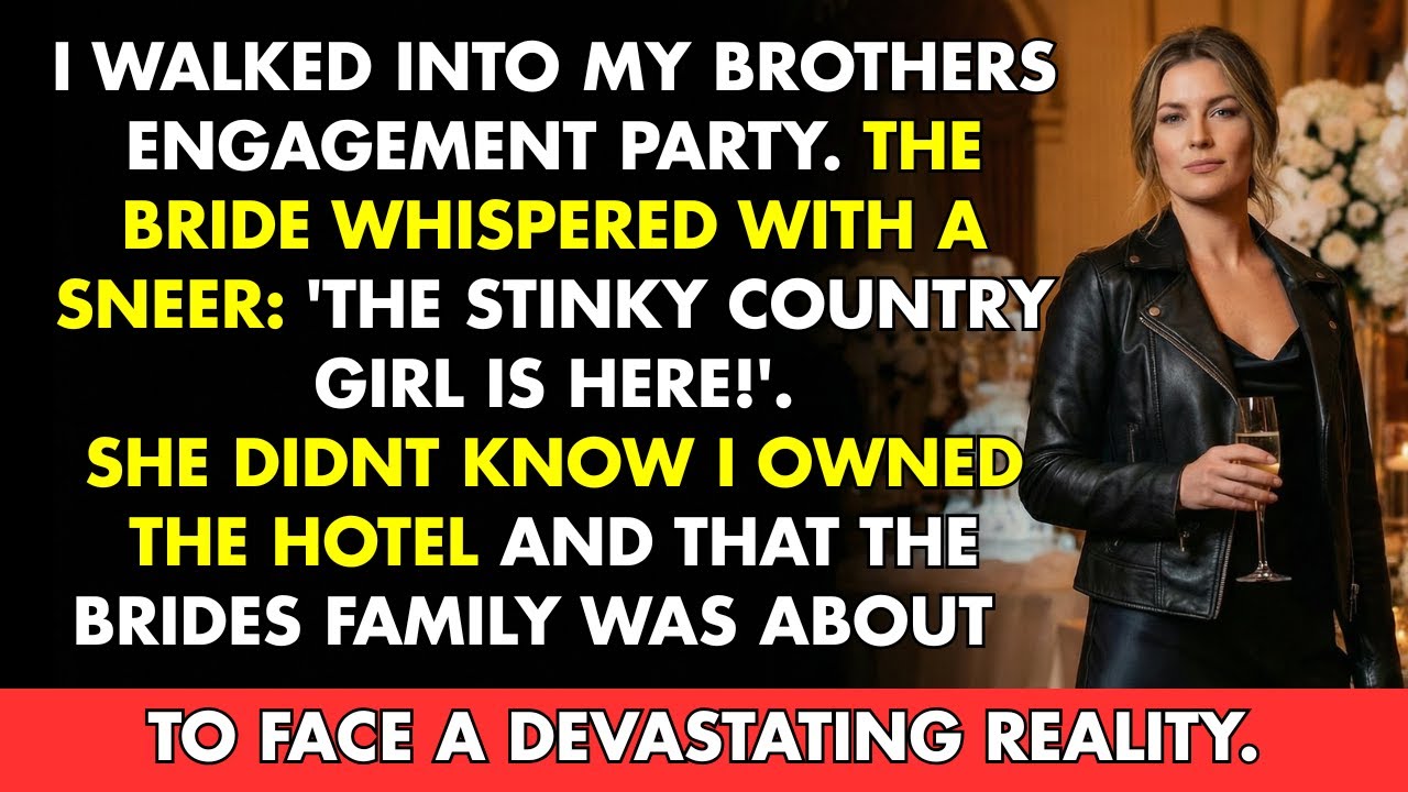 They Mocked Me at My Brother’s Engagement — Then I Revealed I Own the Hotel and…