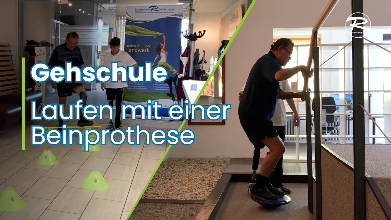 Gehschule – Lerne Laufen mit einer Beinprothese