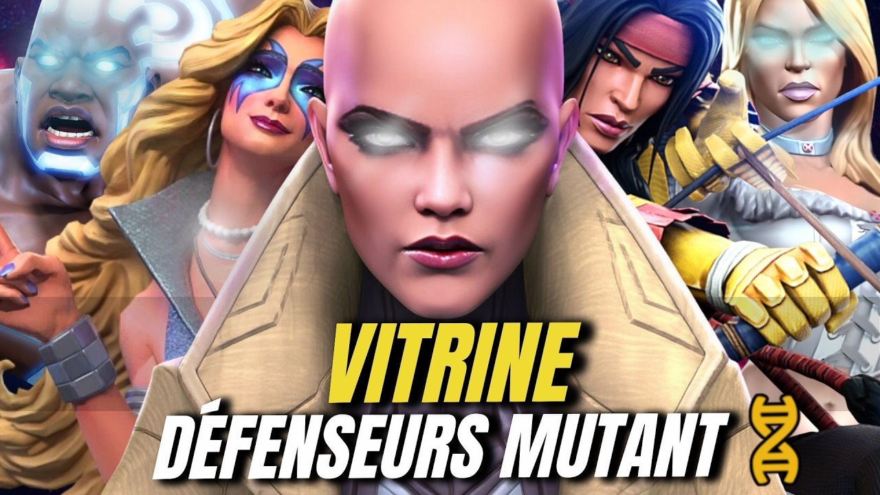 MCOC - VITRINE DEFENSEURS MUTANT