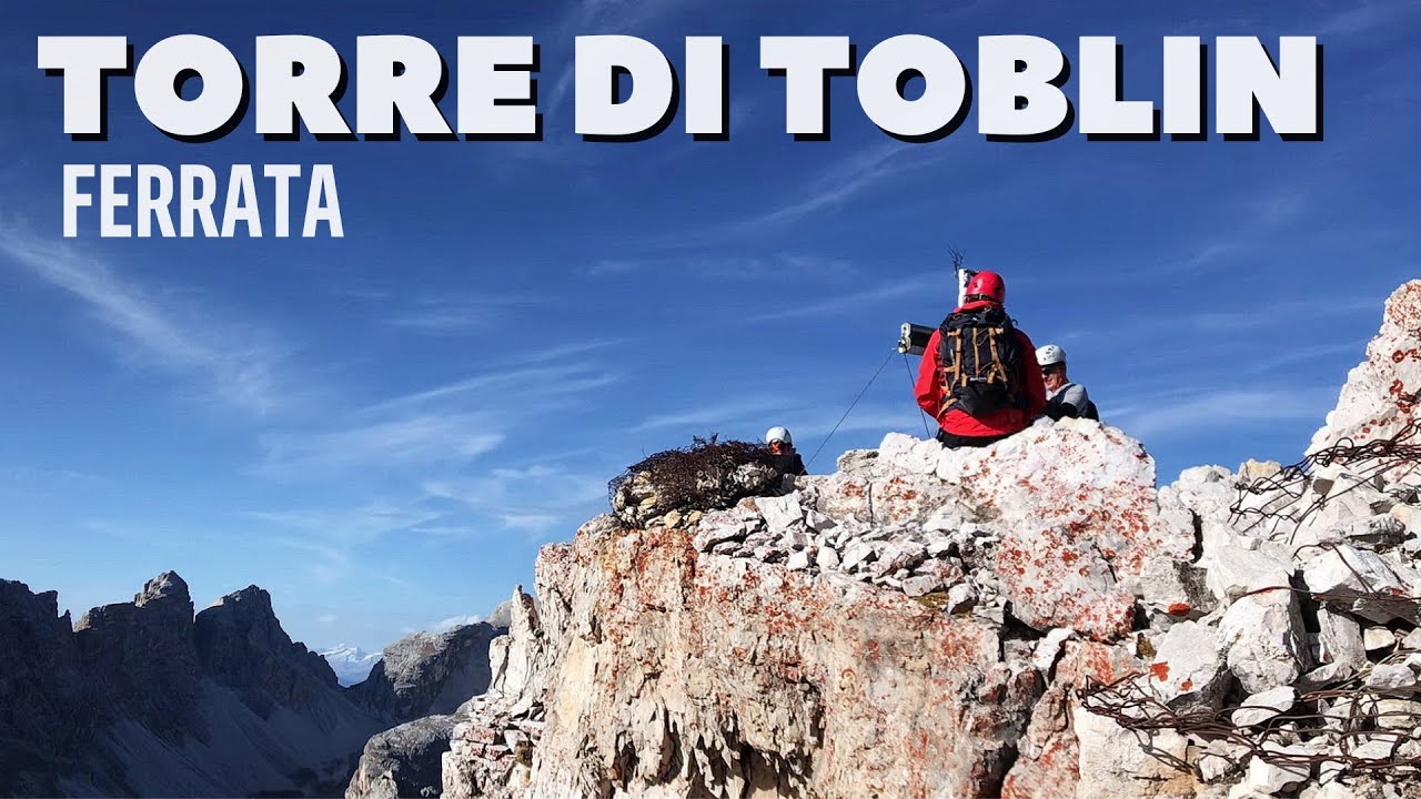 FERRATA TORRE DI TOBLIN dal Rifugio Locatelli - Drei Zinnen Hütte | Dolomiti di Sesto UNESCO