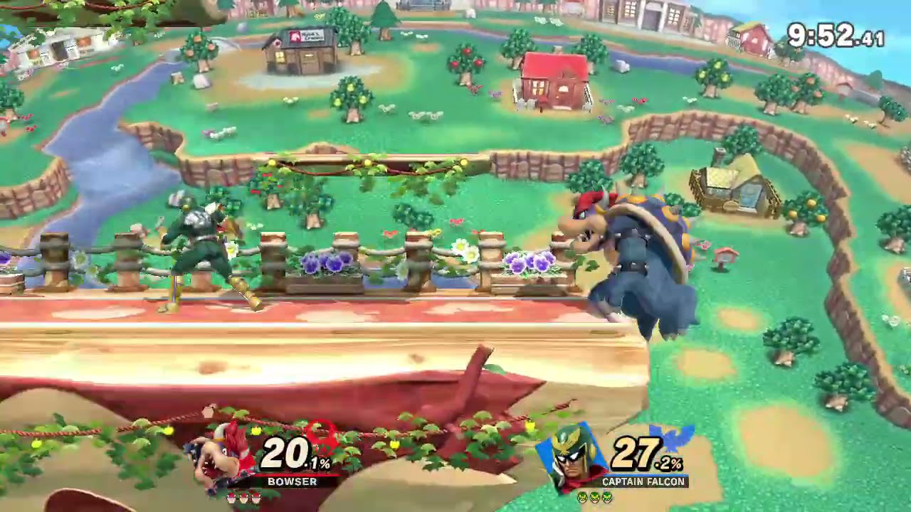 SSBU: Killerex100 (Bowser) vs RS Kenny (Captain Falcon)
