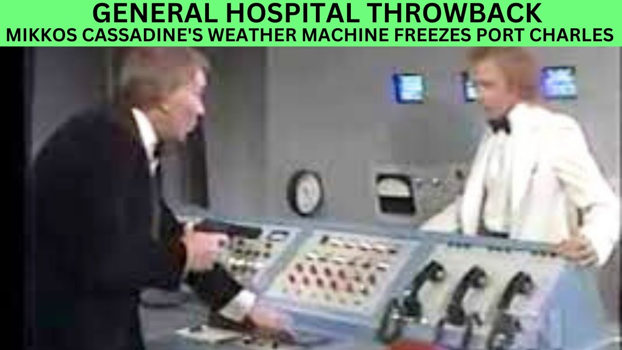 GENERAL HOSPITAL THROWBACK: MIKKOS CASSADINE FREEZES PORT CHARLES.