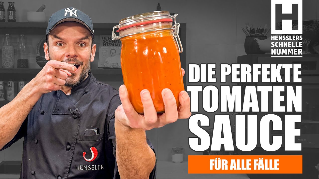 Die perfekte Tomatensauce für alle Fälle