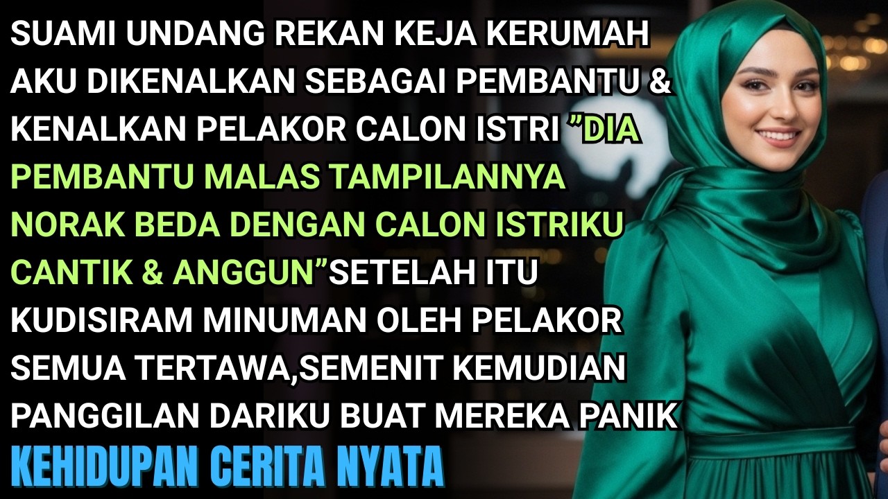 SUAMI UNDANG REKAN KERJA KERUMAH KENALKANKU PEMBANTU BILANG PLAKOR CALON ISTRI SEMENIT KMUDIAN PANIK