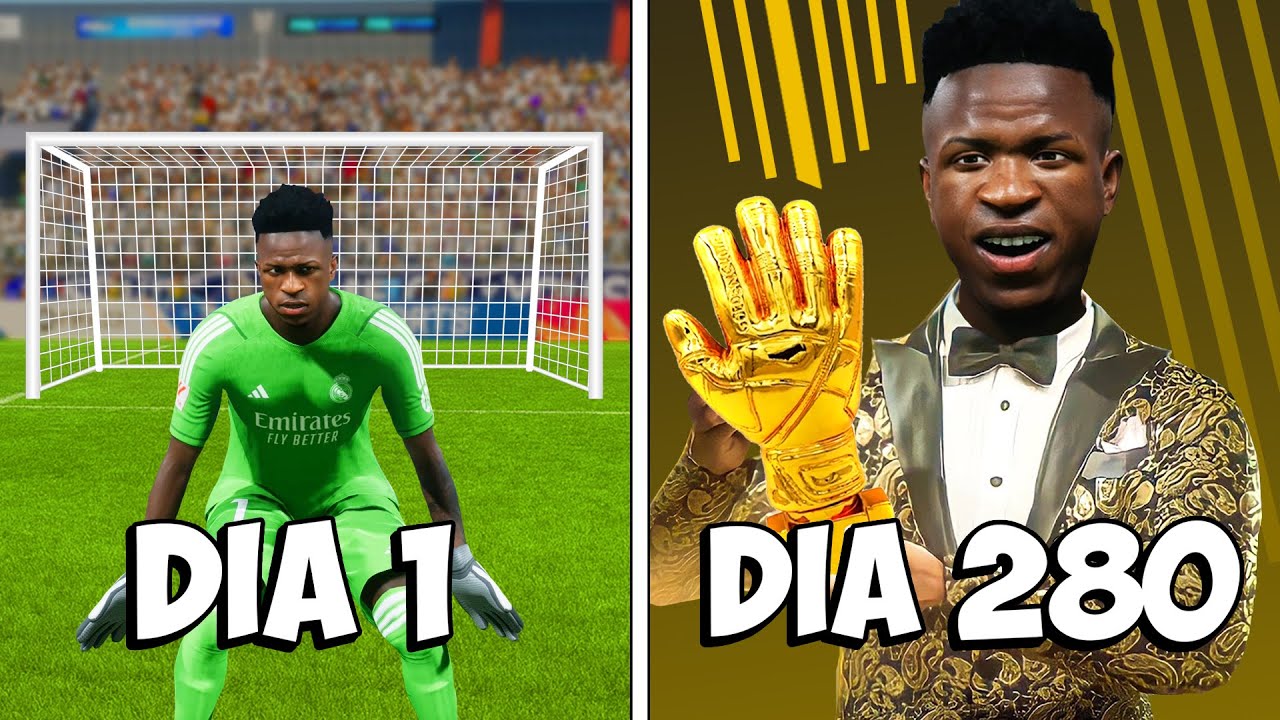 Tornei o Vinicius Jr o Melhor GOLEIRO do Mundo!