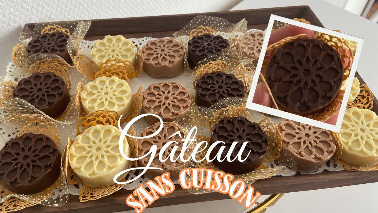 GÂTEAU aid 2026 Sans cuisson 🌟#eid2026  #eid #gateau_algerien 