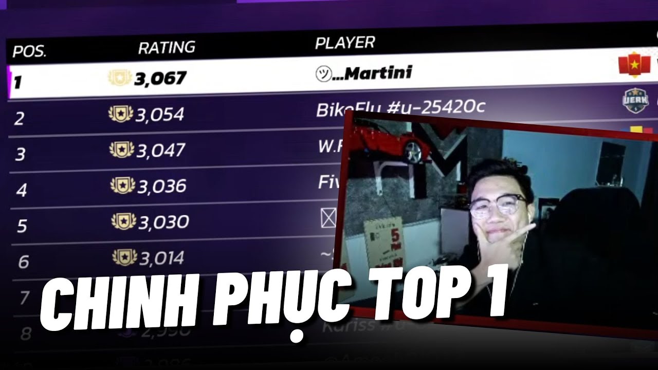 MARTINI CHINH PHỤC TOP 1 MULTI-PLAYER | Asphalt Legend Unite