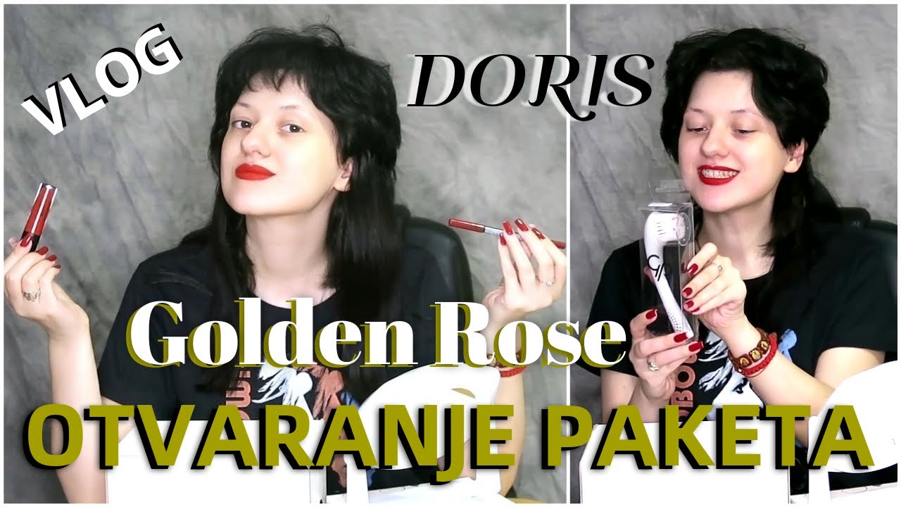 Doris Bizetić Nygrin - Golden Rose Unboxing/Otvaranje paketa - (Vlog, 2020)