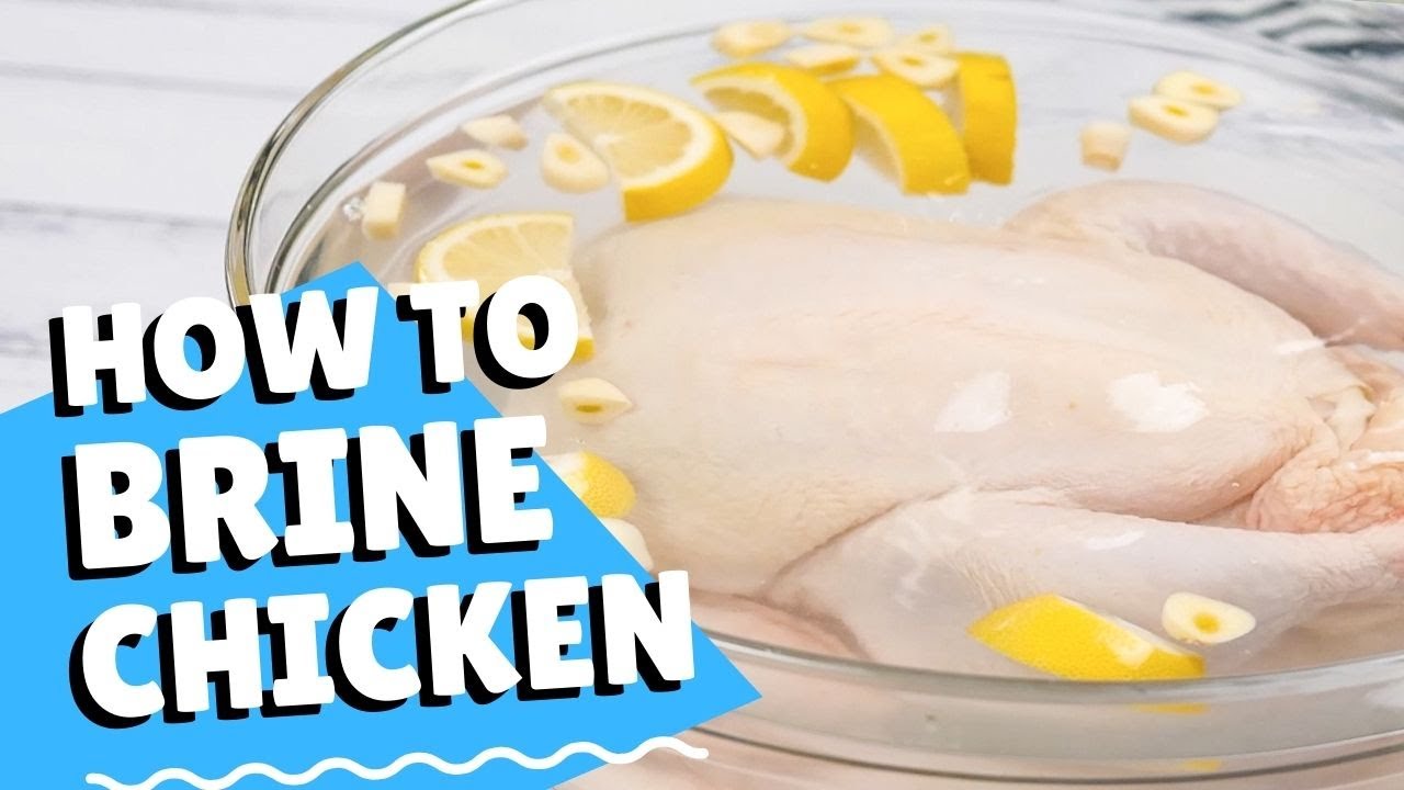 How To Brine Roast Chicken for The Most Tender & Moist Meat