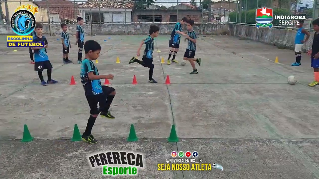 Escolinha de Futebol Novos Talentos de Indiaroba Sergipe.