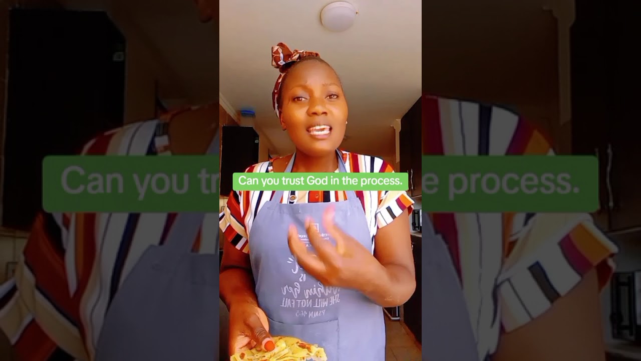 TRUST GOD IN THAT PROCESS 🙏.